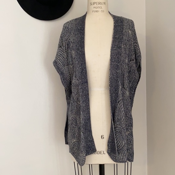 Moth Sweaters - Anthropologie Moth Navy & White Sweater Vest